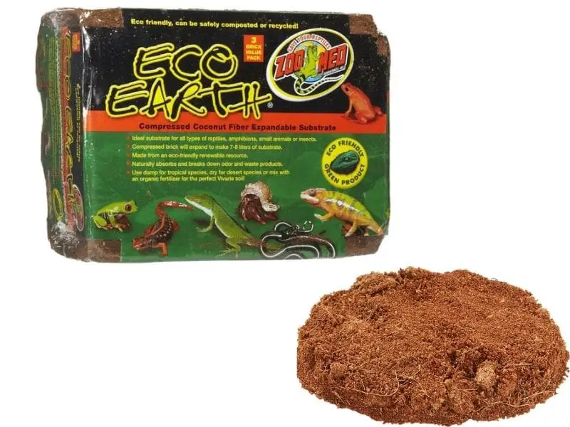  Zoo Med Eco Earth Compressed Coconut Fiber Substrate